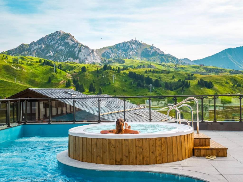 Duplex 6P A Belle-Plagne Apartment ลาปลาญ ภายนอก รูปภาพ